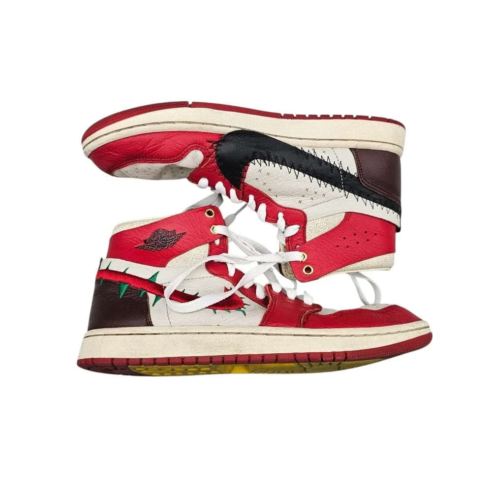 Women's Sz 9 Teyana Taylor x Air Jordan 1 Zoom Comfort 2 High A Rose From Harlem